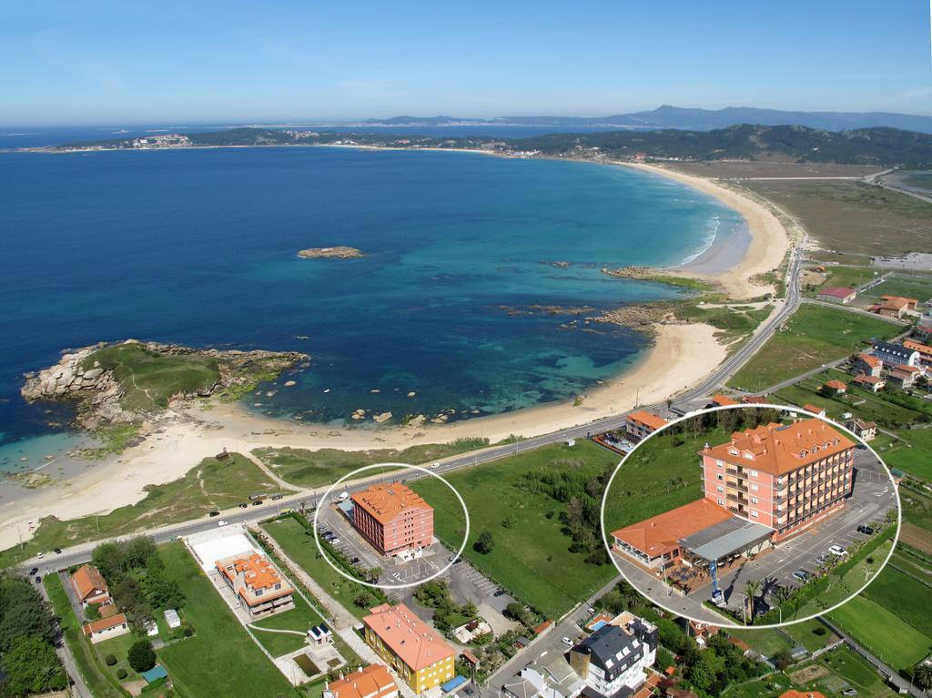 Hotel Delfin Azul Playa de la Lanzada Exterior foto