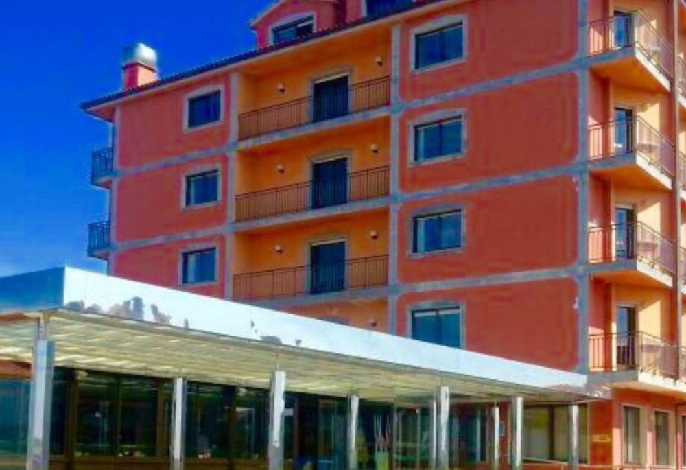 Hotel Delfin Azul Playa de la Lanzada Exterior foto